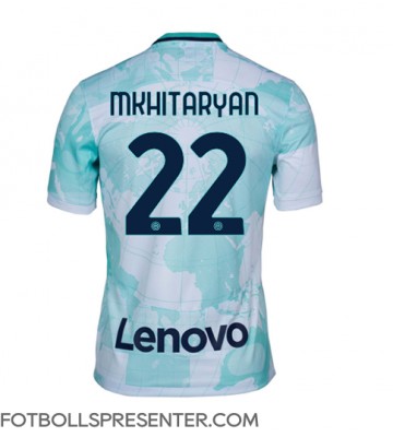 Inter Milan Henrikh Mkhitaryan #22 Borta Matchtröja 2022-23 Kortärmad